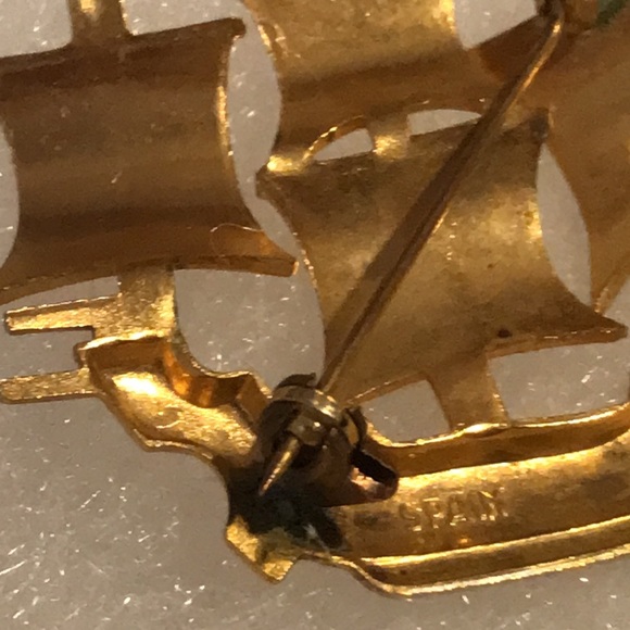 Ship Broach - Picture 3 of 5